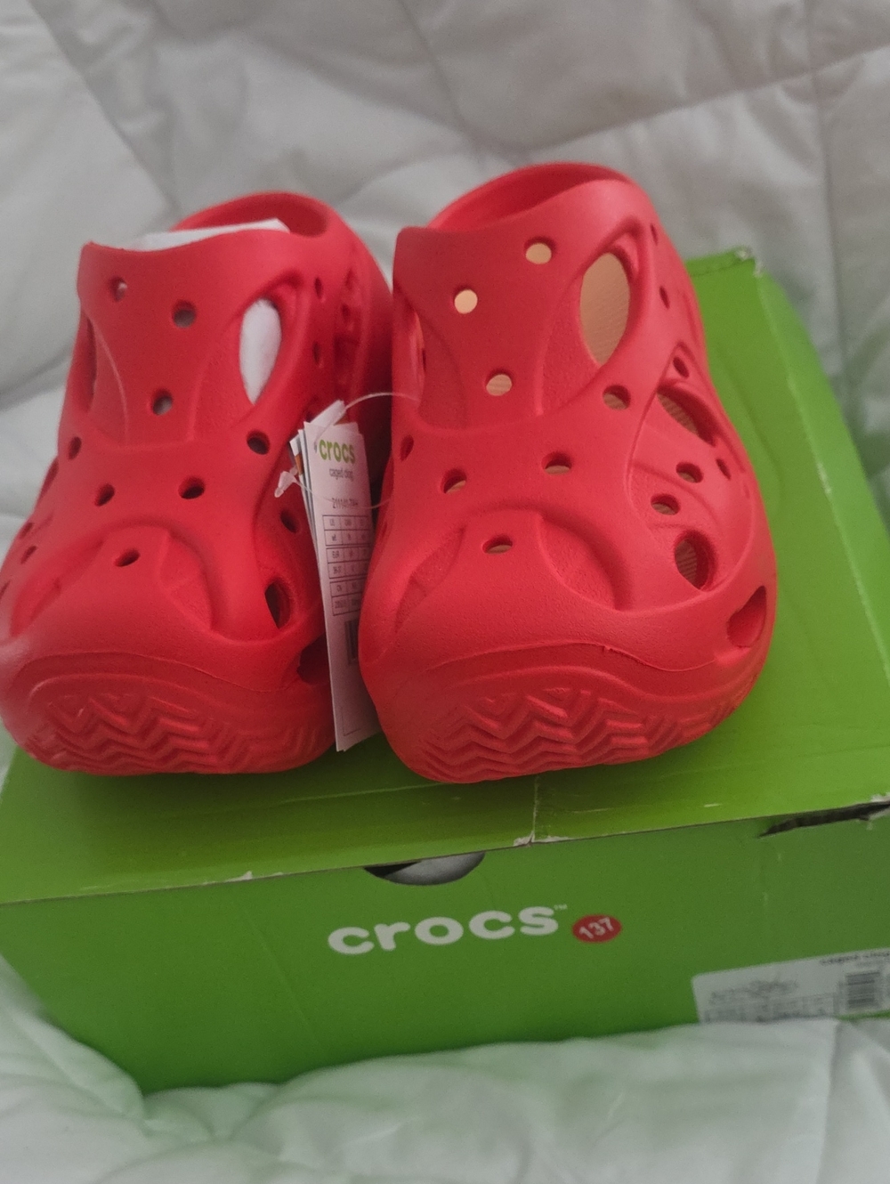 Crocs Women's Caged Clogs Atmosphere Pink Caramel Starfish PINK